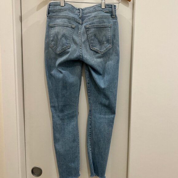 MOTHER Denim - The Looker Ankle Fray (Across the Map) - Picture 4 of 8